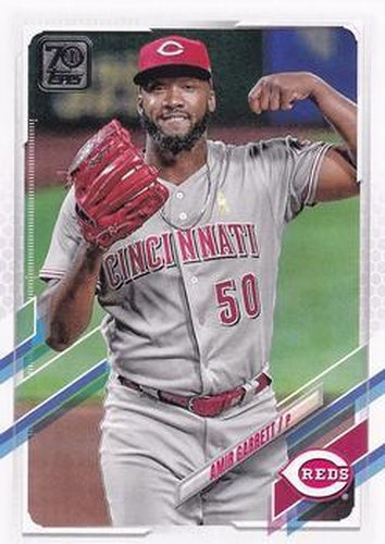 #124 Amir Garrett - Cincinnati Reds - 2021 Topps Baseball