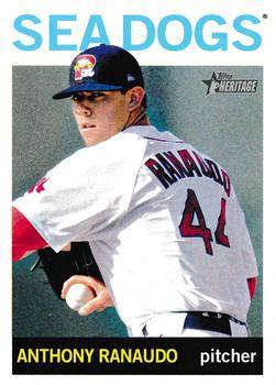 #124 Anthony Ranaudo - Portland Sea Dogs - 2013 Topps Heritage Minor League Baseball
