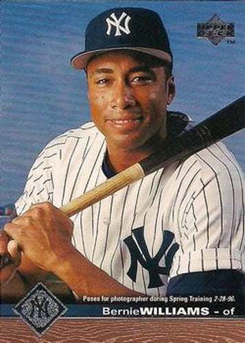 #124 Bernie Williams - New York Yankees - 1997 Upper Deck Baseball