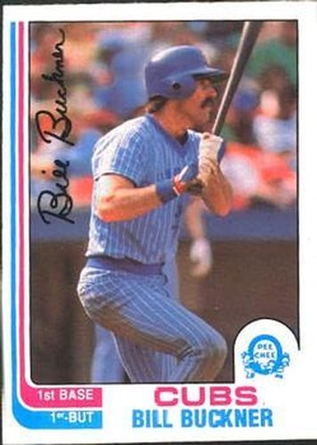 #124 Bill Buckner - Chicago Cubs - 1982 O-Pee-Chee Baseball