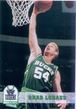 #124 Brad Lohaus - Milwaukee Bucks - 1993-94 Hoops Basketball