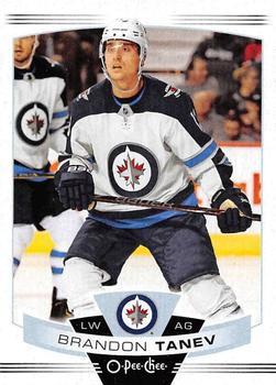 #124 Brandon Tanev - Winnipeg Jets - 2019-20 O-Pee-Chee Hockey