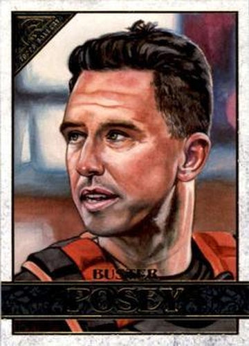 #124 Buster Posey - San Francisco Giants - 2020 Topps Gallery Baseball