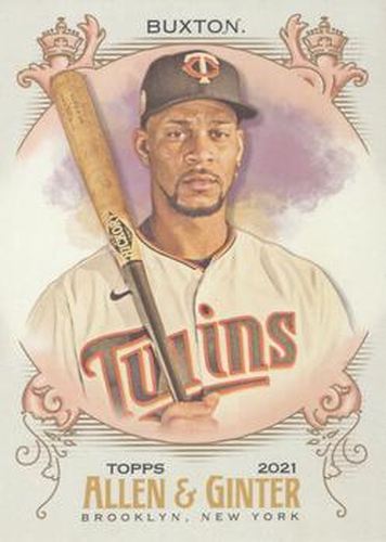 #124 Byron Buxton - Minnesota Twins - 2021 Topps Allen & Ginter Baseball