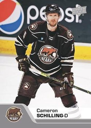 #124 Cameron Schilling - Hershey Bears - 2020-21 Upper Deck AHL Hockey