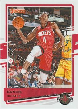 #124 Danuel House Jr. - Houston Rockets - 2020-21 Donruss Basketball