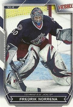 #124 Fredrik Norrena - Columbus Blue Jackets - 2007-08 Upper Deck Victory Hockey