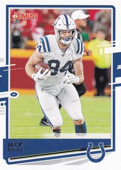 #124 Jack Doyle - Indianapolis Colts - 2020 Donruss Football