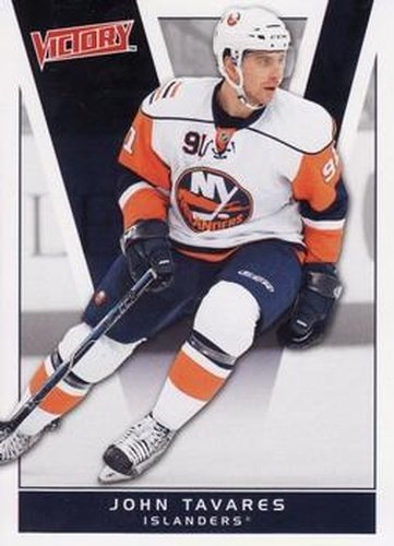 #124 John Tavares - New York Islanders - 2010-11 Upper Deck Victory Hockey