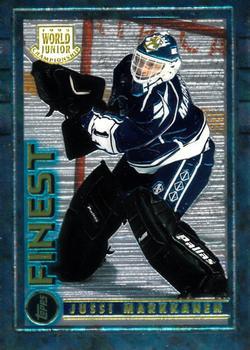 #124 Jussi Markkanen - Finland - 1994-95 Finest Hockey