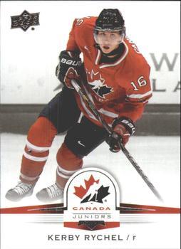 #124 Kerby Rychel - Canada - 2014-15 Upper Deck Team Canada Juniors Hockey