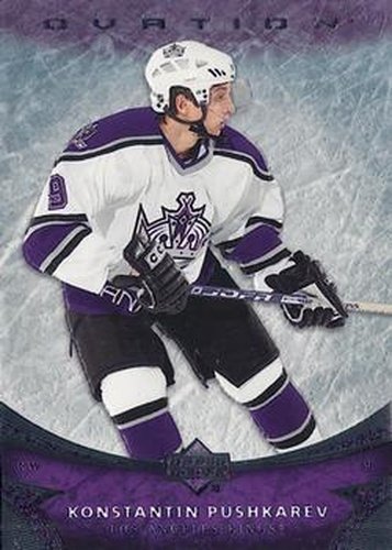 #124 Konstantin Pushkarev - Los Angeles Kings - 2006-07 Upper Deck Ovation Hockey