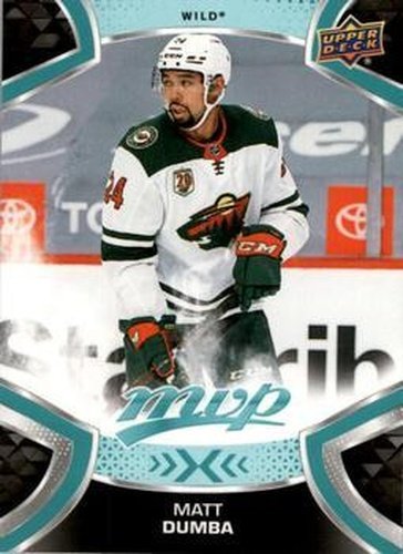 #124 Matt Dumba - Minnesota Wild - 2021-22 Upper Deck MVP Hockey