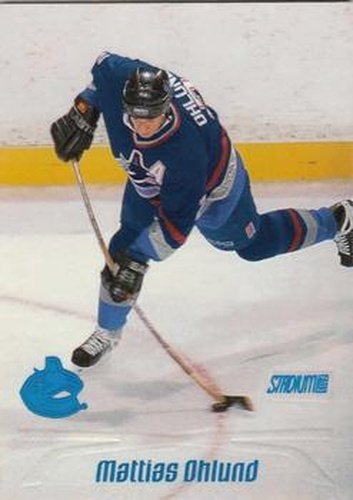 #124 Mattias Ohlund - Vancouver Canucks - 1999-00 Stadium Club Hockey