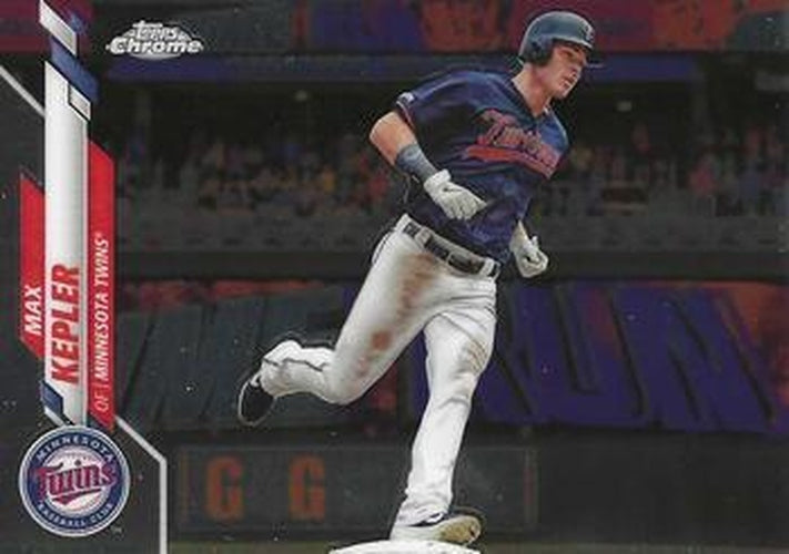 #124 Max Kepler - Minnesota Twins - 2020 Topps Chrome Baseball