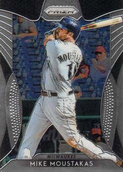#124 Mike Moustakas - Milwaukee Brewers - 2019 Panini Prizm Baseball