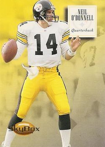 #124 Neil O'Donnell - Pittsburgh Steelers - 1994 SkyBox Premium Football