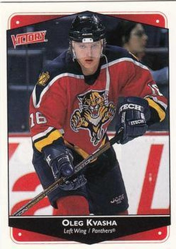 #124 Oleg Kvasha - Florida Panthers - 1999-00 Upper Deck Victory Hockey