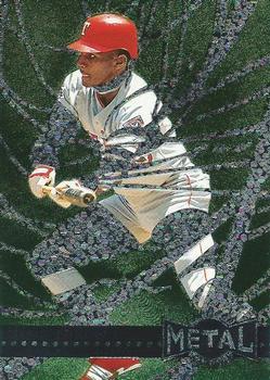 #124 Otis Nixon - Toronto Blue Jays - 1996 Metal Universe Baseball