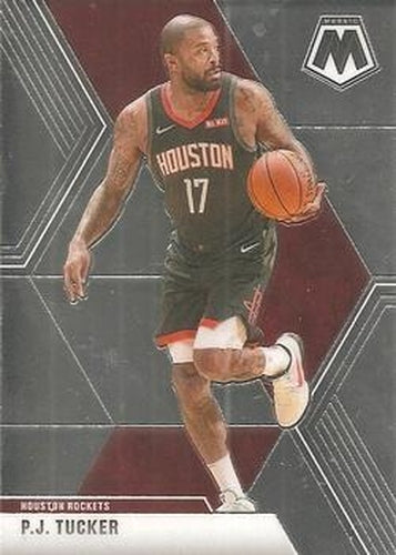 #124 P.J. Tucker - Houston Rockets - 2019-20 Panini Mosaic Basketball