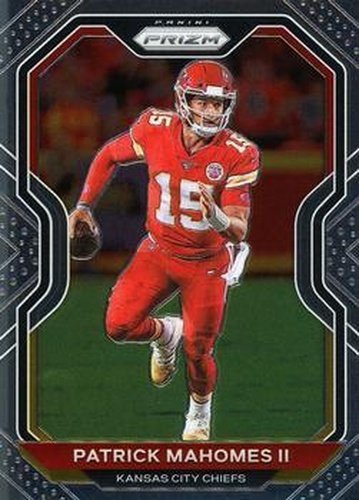 #124 Patrick Mahomes II - Kansas City Chiefs - 2020 Panini Prizm Football