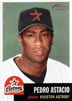 #124 Pedro Astacio - Houston Astros - 2002 Topps Heritage Baseball
