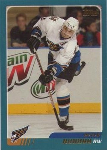 #124 Peter Bondra - Washington Capitals - 2003-04 Topps Hockey