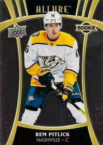 #124 Rem Pitlick - Nashville Predators - 2019-20 Upper Deck Allure Hockey