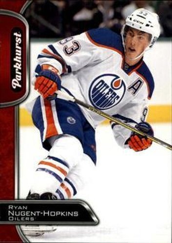 #124 Ryan Nugent-Hopkins - Edmonton Oilers - 2016-17 Parkhurst - Red Hockey