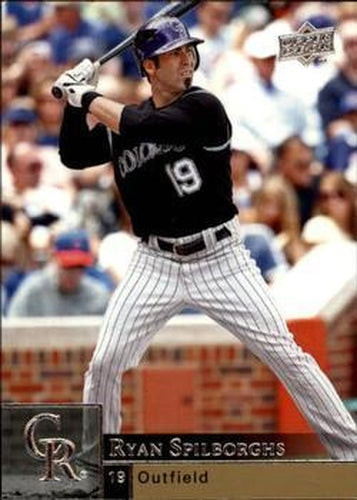 #124 Ryan Spilborghs - Colorado Rockies - 2009 Upper Deck Baseball