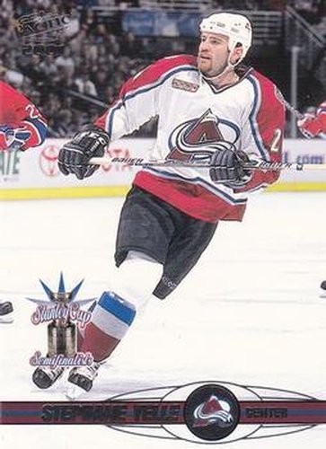 #124 Stephane Yelle - Colorado Avalanche - 2000-01 Pacific Hockey