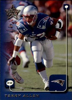 #124 Terry Allen - New England Patriots - 1999 Leaf Rookies & Stars Football