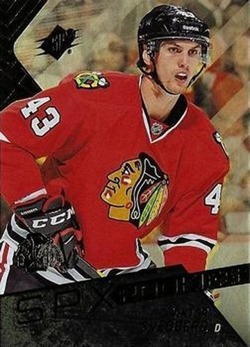 #124 Viktor Svedberg - Chicago Blackhawks - 2015-16 SPx Hockey