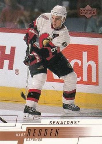 #124 Wade Redden - Ottawa Senators - 2000-01 Upper Deck Hockey