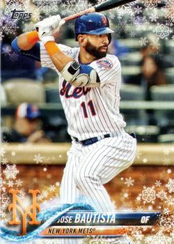 #HMW124 Jose Bautista - New York Mets - 2018 Topps Holiday Baseball