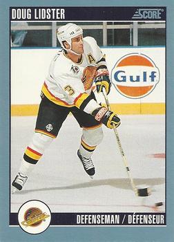 #124 Doug Lidster - Vancouver Canucks - 1992-93 Score Canadian Hockey