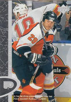 #124 Joel Otto - Philadelphia Flyers - 1996-97 Upper Deck Hockey