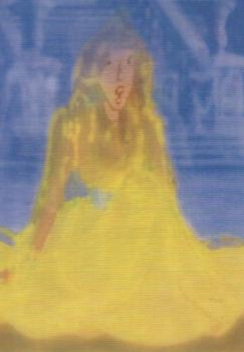 #124 Lenticular Cards Head bowing - 1998 Upper Deck Anastasia