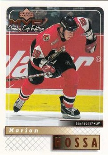 #124 Marian Hossa - Ottawa Senators - 1999-00 Upper Deck MVP Stanley Cup Edition Hockey