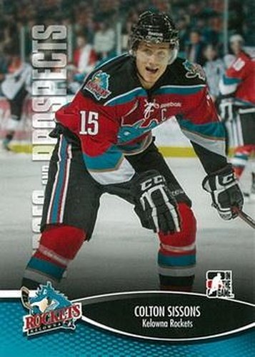 #124 Colton Sissons - Kelowna Rockets - 2012-13 In The Game Heroes and Prospects Hockey