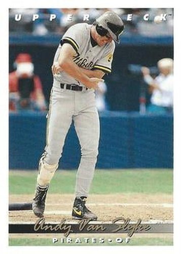 #124 Andy Van Slyke - Pittsburgh Pirates - 1993 Upper Deck Baseball