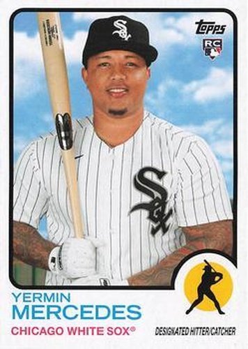 #124 Yermin Mercedes - Chicago White Sox - 2021 Topps Archives Baseball