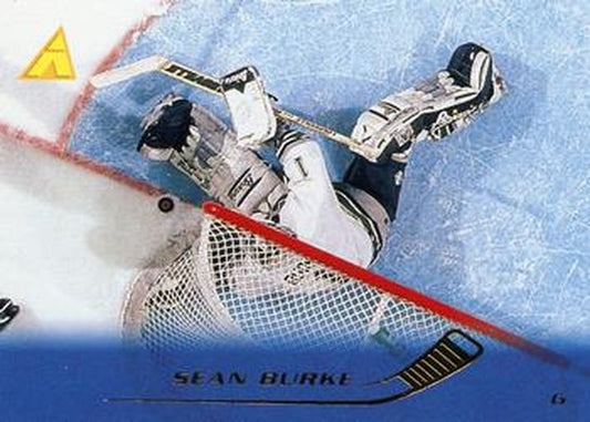 #124 Sean Burke - Hartford Whalers - 1995-96 Pinnacle Hockey