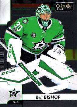 #124 Ben Bishop - Dallas Stars - 2017-18 O-Pee-Chee Platinum Hockey