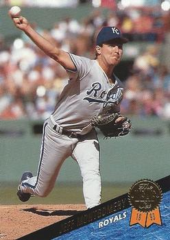 #124 Jeff Montgomery - Kansas City Royals - 1993 Leaf Baseball