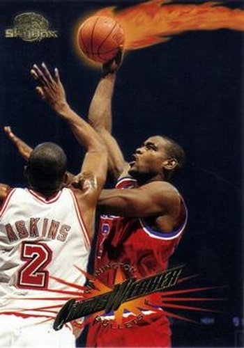 #124 Chris Webber - Washington Bullets - 1995-96 SkyBox Premium Basketball