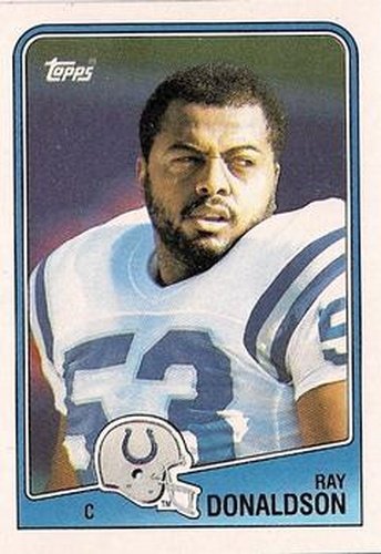 #124 Ray Donaldson - Indianapolis Colts - 1988 Topps Football
