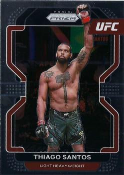 #124 Thiago Santos - 2022 Panini Prizm UFC MMA
