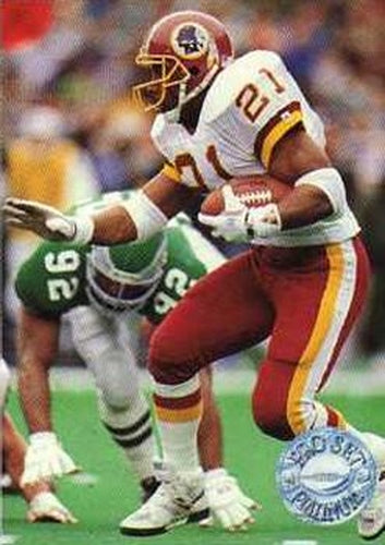#124 Earnest Byner - Washington Redskins - 1991 Pro Set Platinum Football