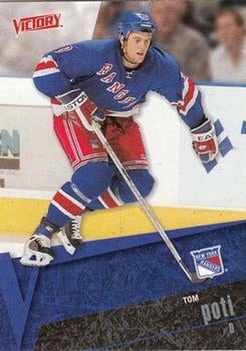 #124 Tom Poti - New York Rangers - 2003-04 Upper Deck Victory Hockey